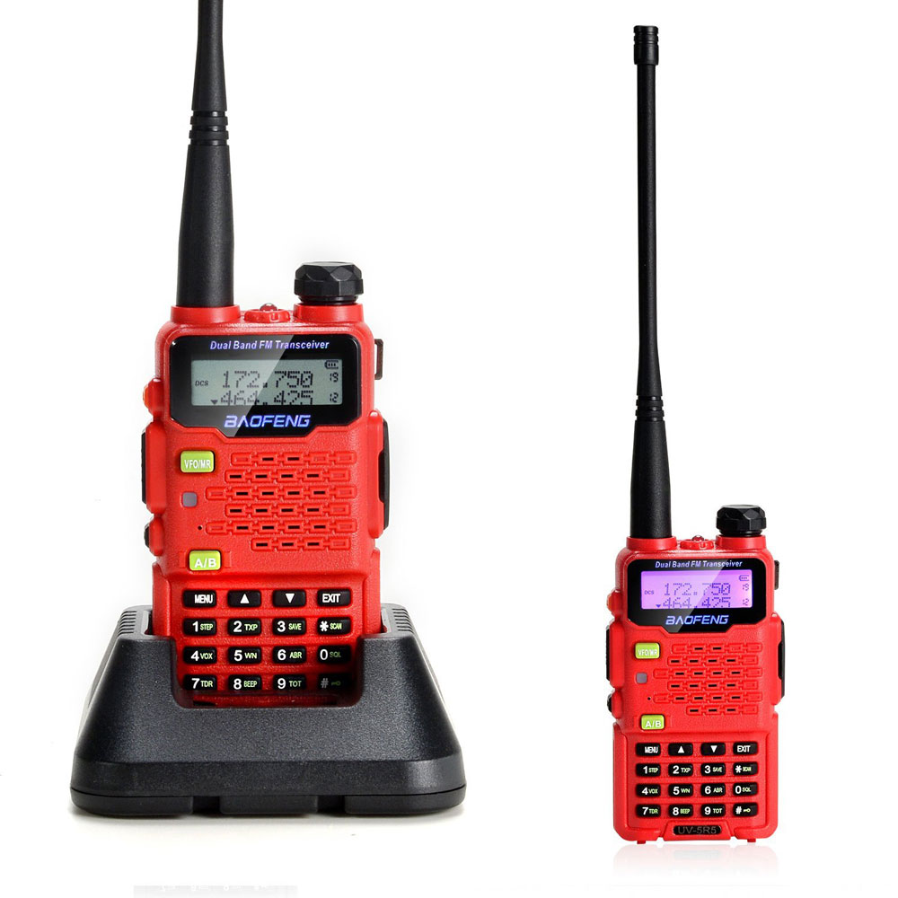 BAOFENG UV-5R Two Way Ham Radio Dual Band 136-174/400-520Mhz 5W
