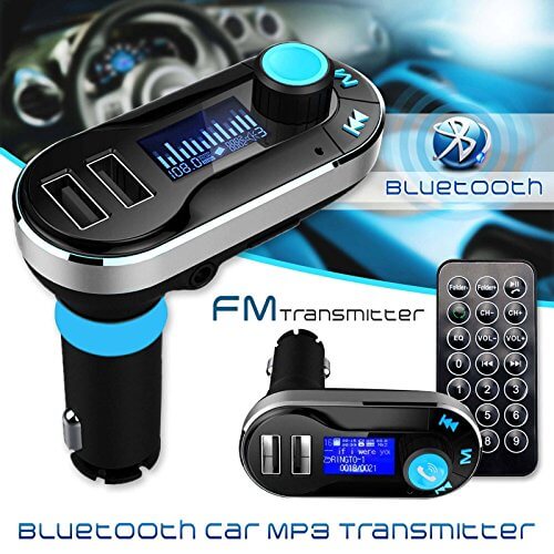 AGPTEK Bluetooth 5.0 Handsfree Car Kit Built-in Microphone with Clip for  GPS Music TF Card Slot Auto Reconnect Speaker Car IOS Siri & Google  Assistant: : Electronics & Photo