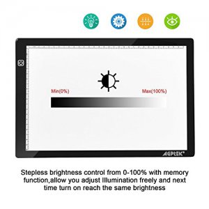 Magnetic LED Tracing Light Pad A4 size Light Box Ultra-thin 5mm