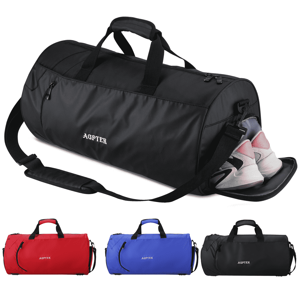 Gym Bag Dry Wet Separated, AGPTEK Carry on Duffle Bag with Shoes