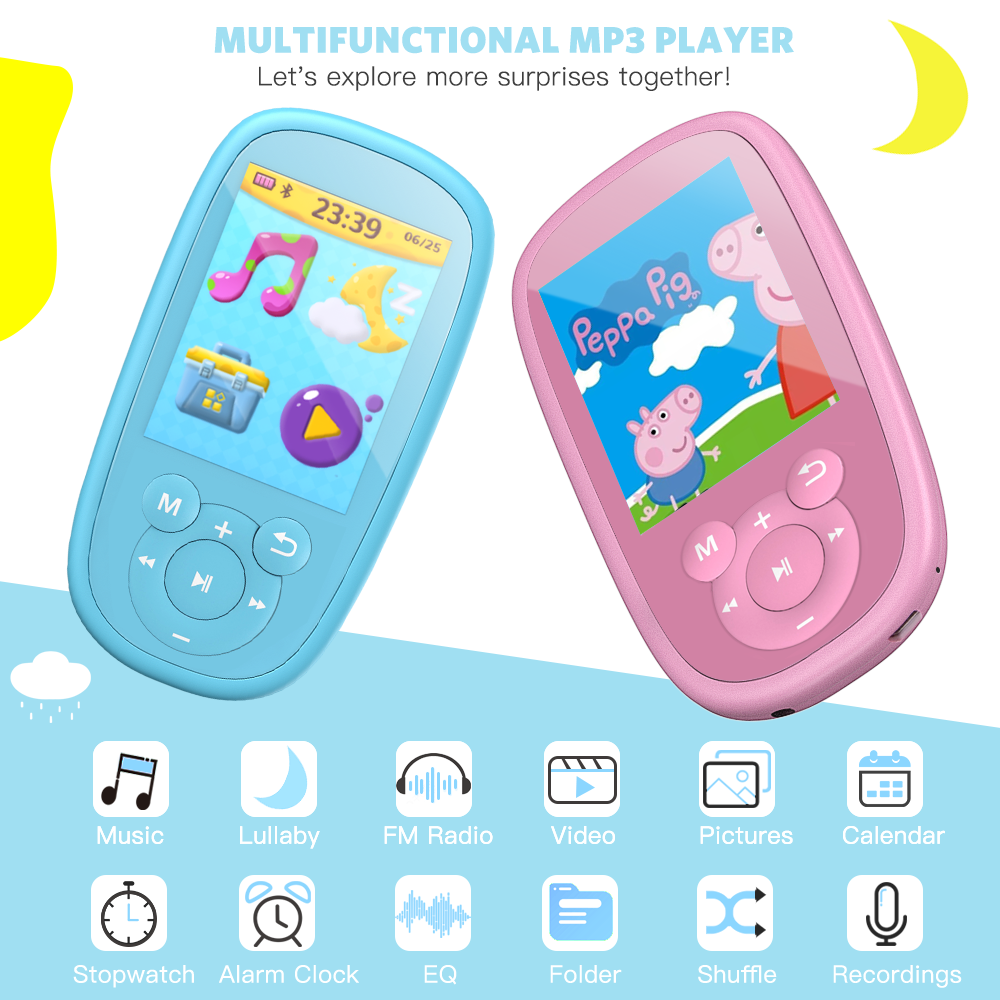 AGPTEK Téléphone Portable pour Enfant, 2.8 Tactile Smartphone