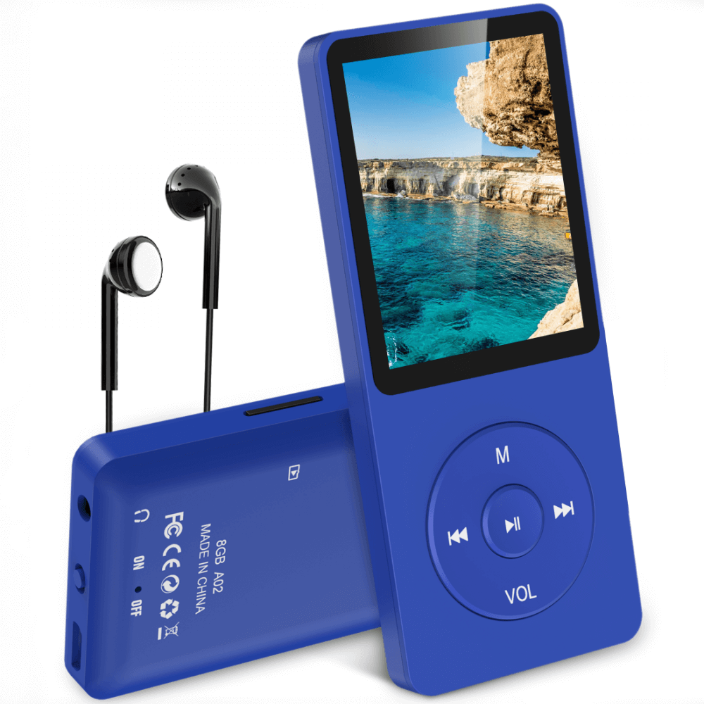 Lossless MP3 Player X02 Golden , AGPtek 8GB 70 Hours Playback MP3 Lossless  Sound Music Player (Supports up to 64GB) - Bed Bath & Beyond - 32752969